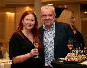 Kateřina Neumannová, česká olympionička a Jan Smigmátor, český swingový zpěvák (5)